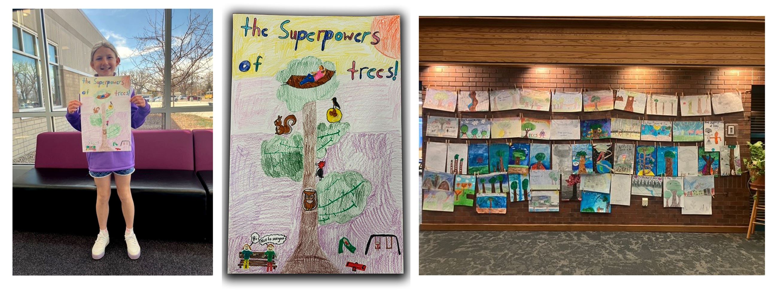 Winner of poster contest and all posters posted at the WRAC